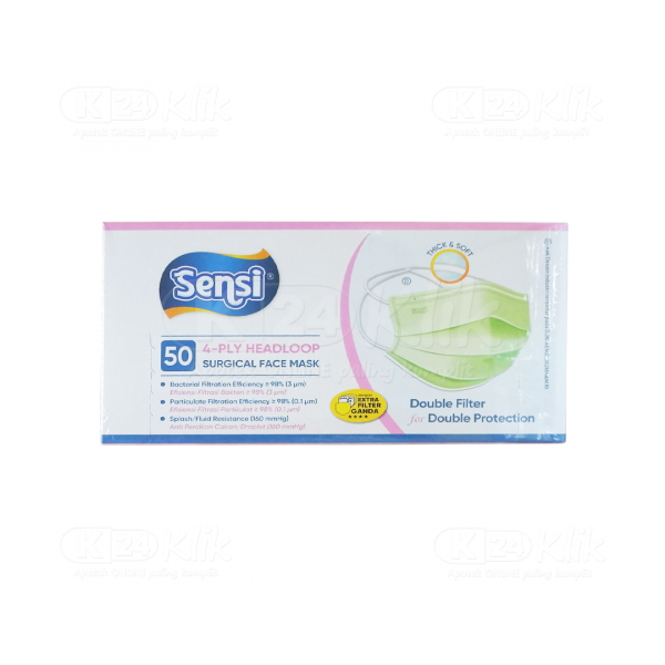 Jual Sensi Mask Masker Headloop (per Pcs) | Shopee Indonesia