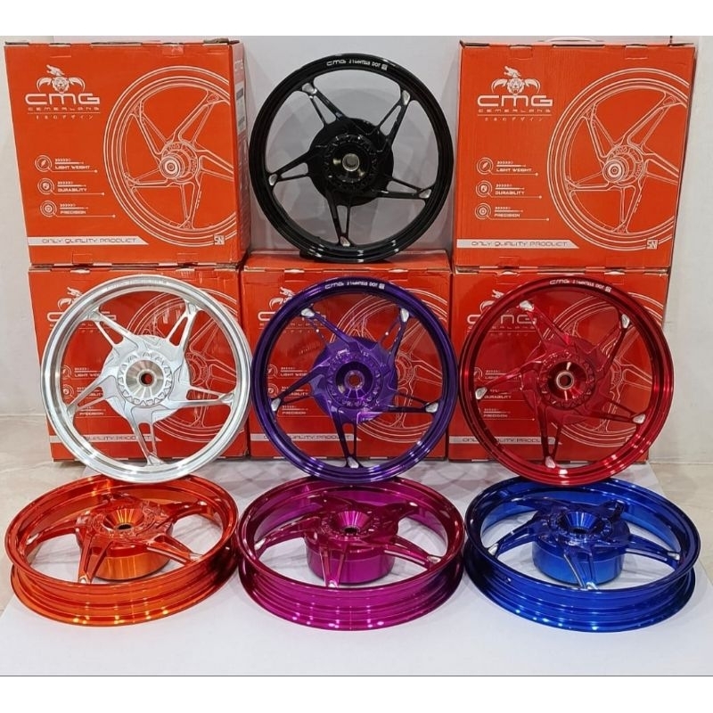 Jual VELG RACING ORIGINAL CMG MG1 CNC BINTANG LAUT K-SPEED NEW SPEED ...