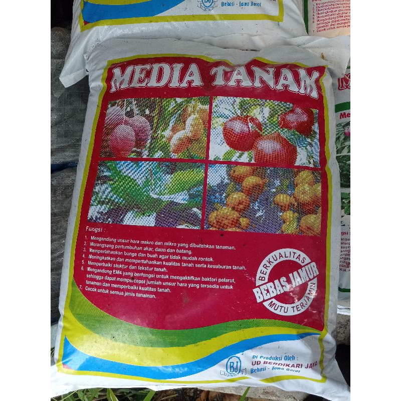 Media Tanam Berkualitas Bebas Jamur