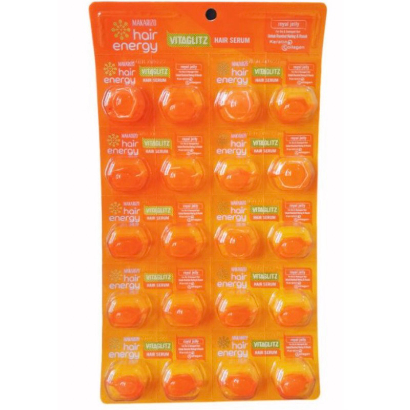 Jual Vitamin Makarizo Royal Jelly Capsul 20pcs | Vitamin Rambut Kering ...