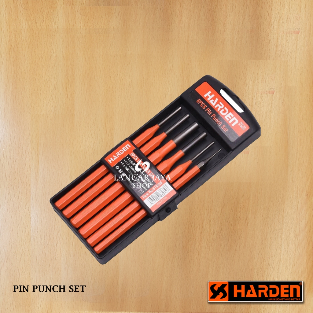 Jual Pin Punch Set isi 6 PCS ukuran 10
