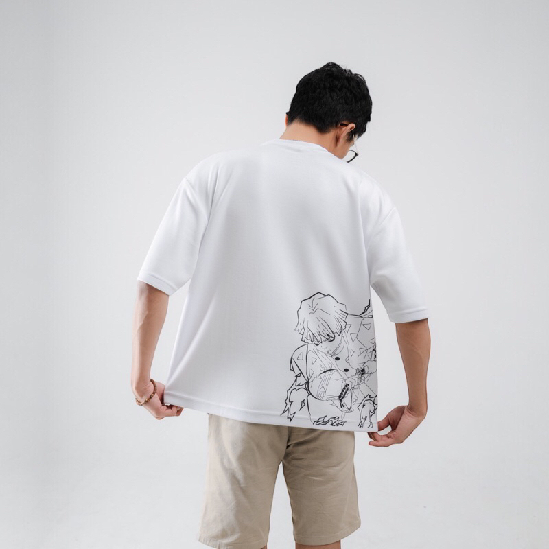 Jual Neo Threads - Zenitsu | Demon slayer Boxy Oversize T-shirt ...
