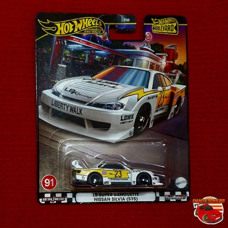 Jual HOT WHEELS Premium Boulevard LB Super Silhouette Nissan Silvia S15 ...