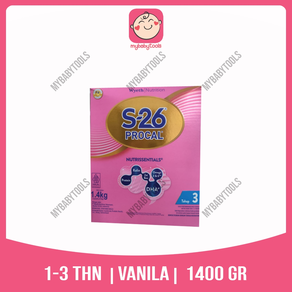 Jual S-26 PROCAL TAHAP 3 1400gr SUSU PERTUMBUHAN ANAK 1-3 TAHUN ...