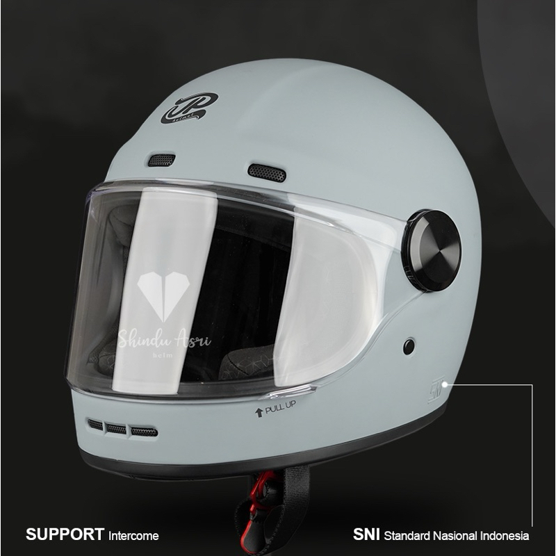 Jual HELM Fullface JP ROKR VISOR original | Shopee Indonesia