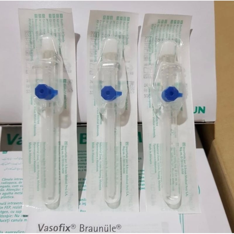 Jual Vasofix B Braun Vasofik BBraun IV Canula Wing Jarum Infus Inpus ...