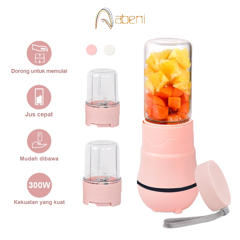 Jual Abeni Blender Portabel 3 IN1 Multifungsi tiga cangkir juicer ...