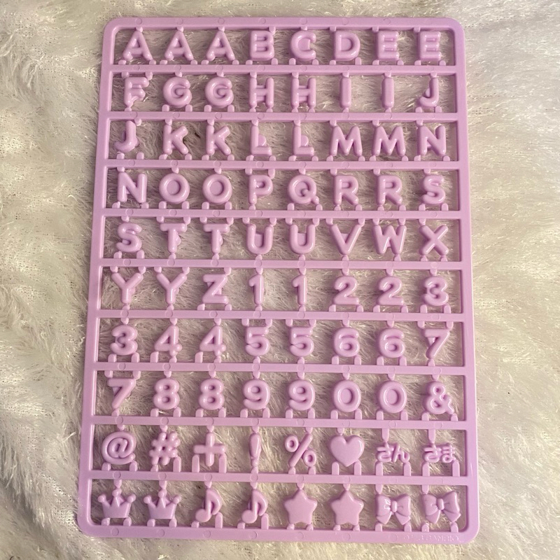 Jual [COD] SHARING ALPHABET SANRIO JEPANG | Shopee Indonesia