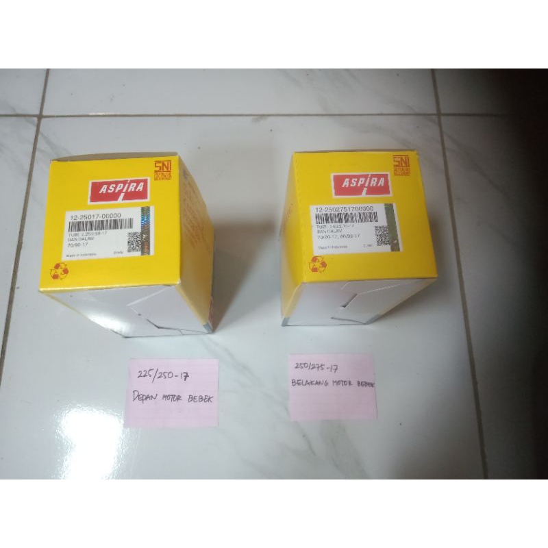 Jual BAN DALAM ASPIRA R17 UNTUK SEMUA MOTOR BEBEK | Shopee Indonesia