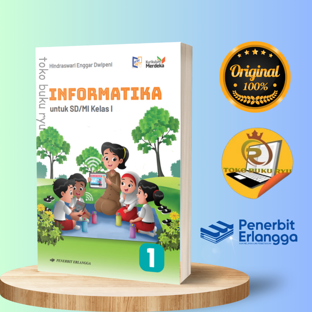 Jual Buku Informatika Kelas 1 SD Kurikulum Merdeka Erlangga | Shopee ...