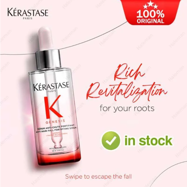 Jual Kerastase Anti Hair Fall Serum Rambut Rontok & Patah Genesis 30ml ...