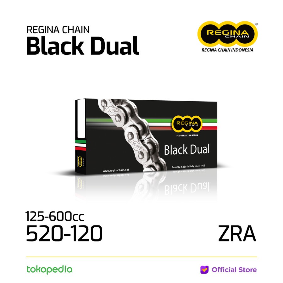 Jual Rantai Regina 520 - 120 Type Black Dual 125 - 600cc GMAPR67 ...