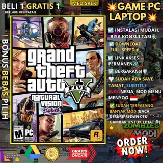 Grand Theft Auto V Redux M O D Evolved [ GTA 5 ] - PC LAPTOP GAMES - CARA INSTALL MUDAH!