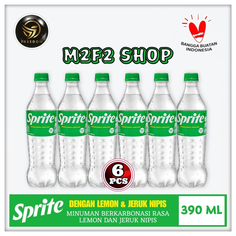 Jual Sprite Original Minuman Bersoda Botol Plastik Pet - 390 ml ...