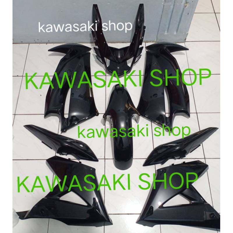 Jual fairing body set ninja rr new original polos | Shopee Indonesia