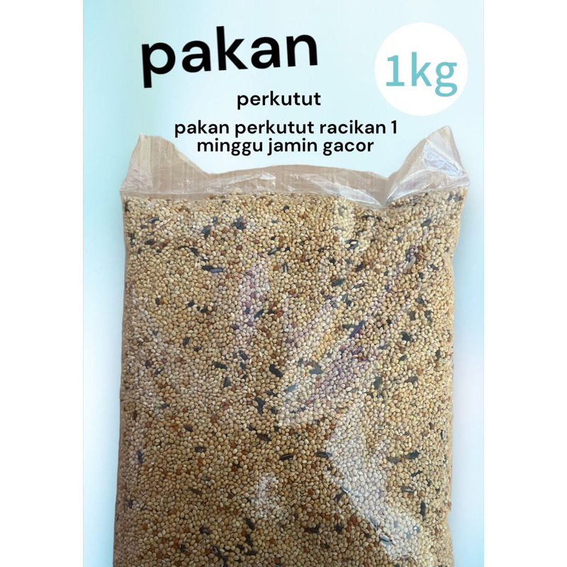 Jual Pakan Perkutut Racikan 1 Minggu Gacor | Shopee Indonesia