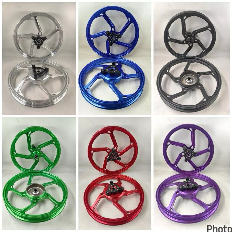 Jual SMRT SPORT RIM DOUBLE DISC UNTUK AEROX V1 & V2 / NMAX V2 SIZE 160/ ...