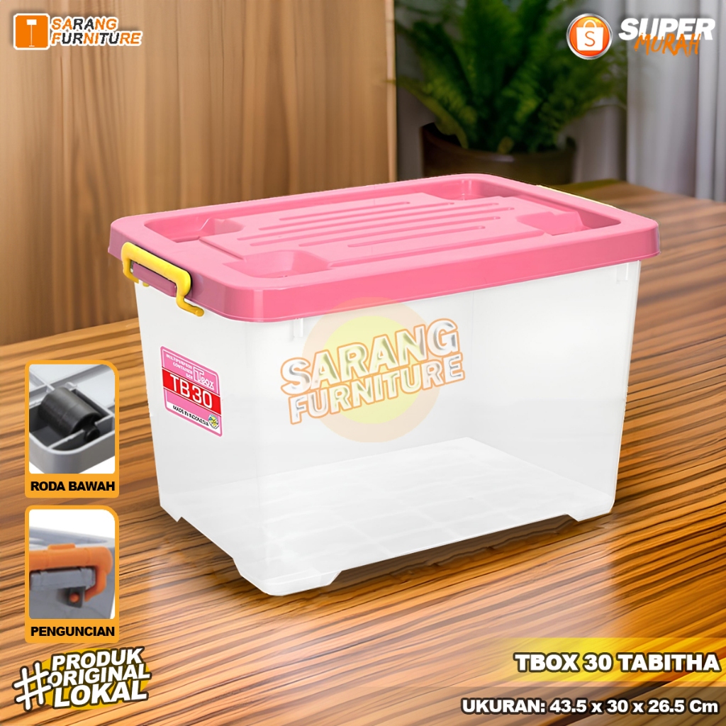 Jual Kontainer Box Penyimpanan TBOX TABITHA OMEGA Serbaguna Kotak ...