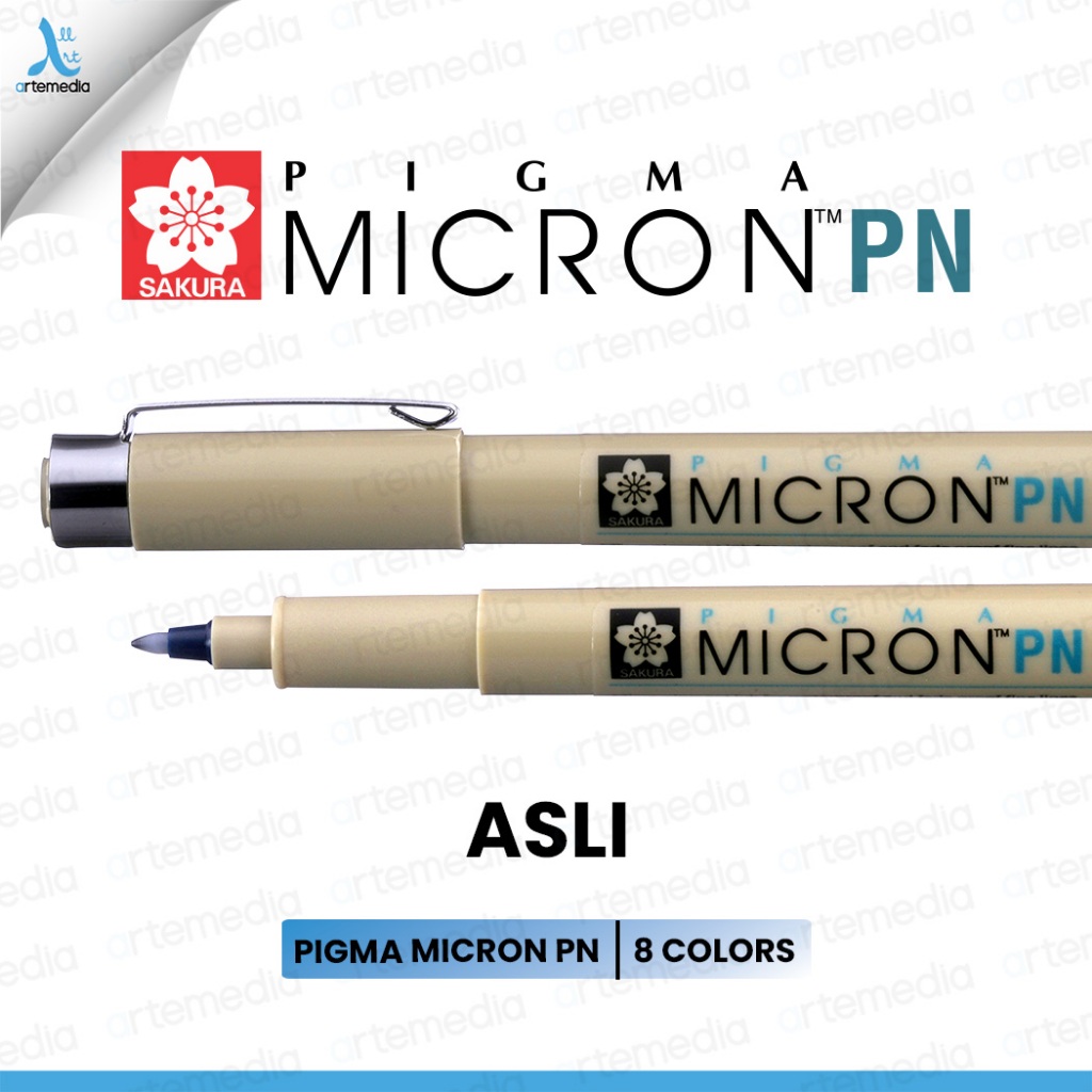 Jual Sakura Pigma Micron PN Plastic Nib Pigment Fineliner Pen
