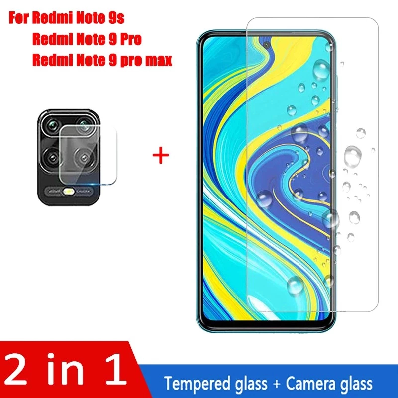 Jual XIAOMI REDMI NOTE 9 PRO TEMPERED GLASS + CAMERA SCREEN PROTECTOR ...