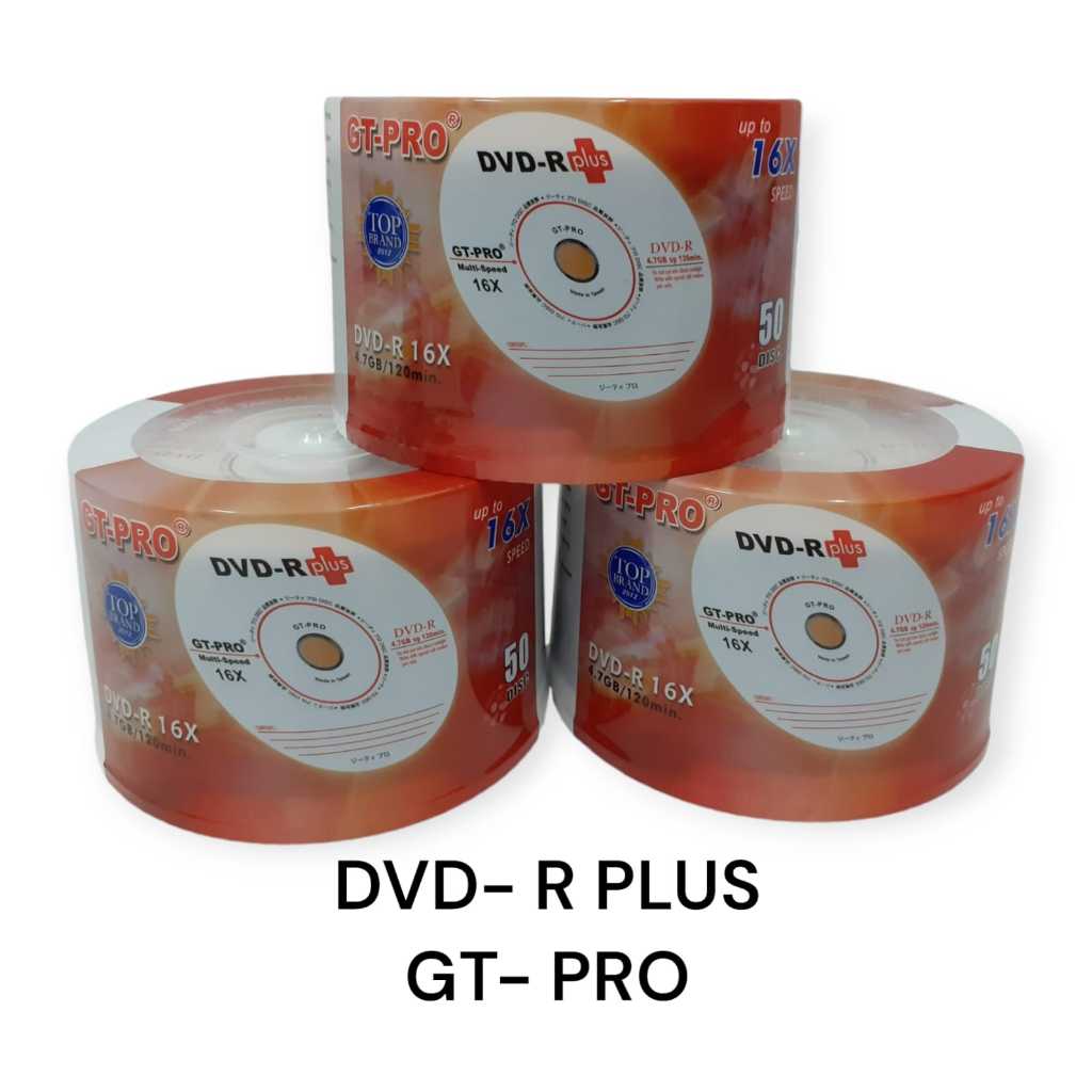 Jual DVD-R GT PRO PLUS / DVD GT-PRO | Shopee Indonesia