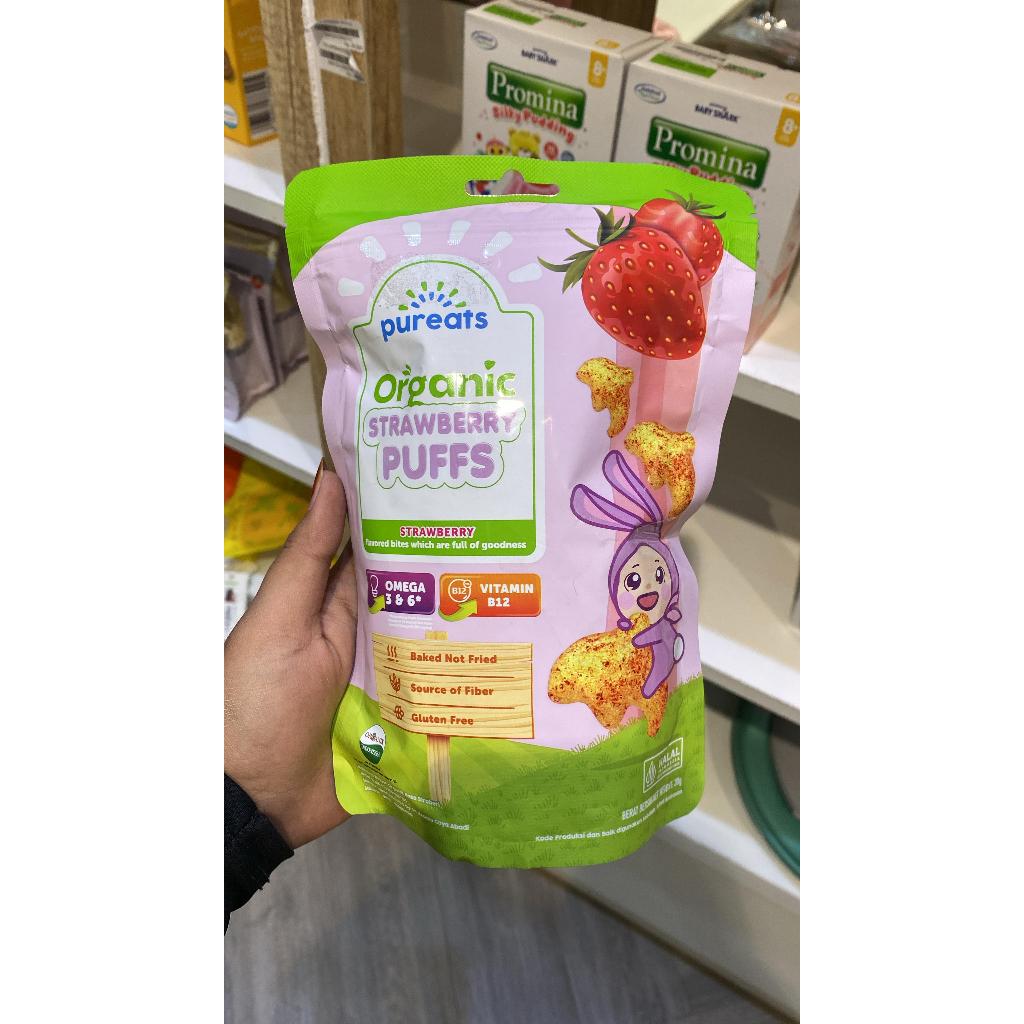 Jual Pureats Organic Puffs 30g - Snack Buah Anak Bayi | Shopee Indonesia