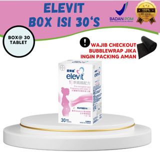 Jual ELEVIT BOX MULTIVITAMIN PRA KEHAMILAN / 30 TABLET | Shopee Indonesia
