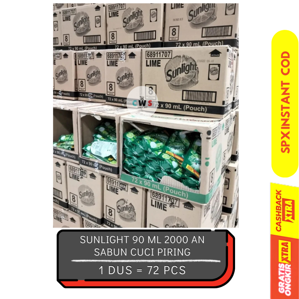 Jual SUNLIGHT 2000 Jeruk Nipis Sabun Cuci Piring Cairan Pencuci 90 ml ...