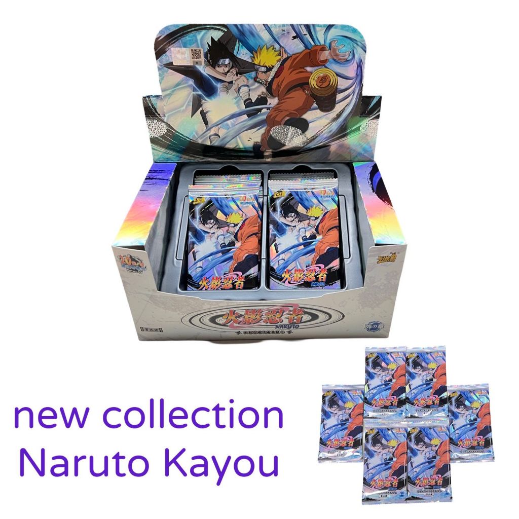 Jual Naruto Kayou Tier 4 TCG Original Naruto Kayou Box Kartu Koleksi 