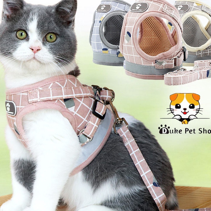 Jual AWAS ADA Rompi kucing rompi harness tali tuntun Harness ROMPI ...