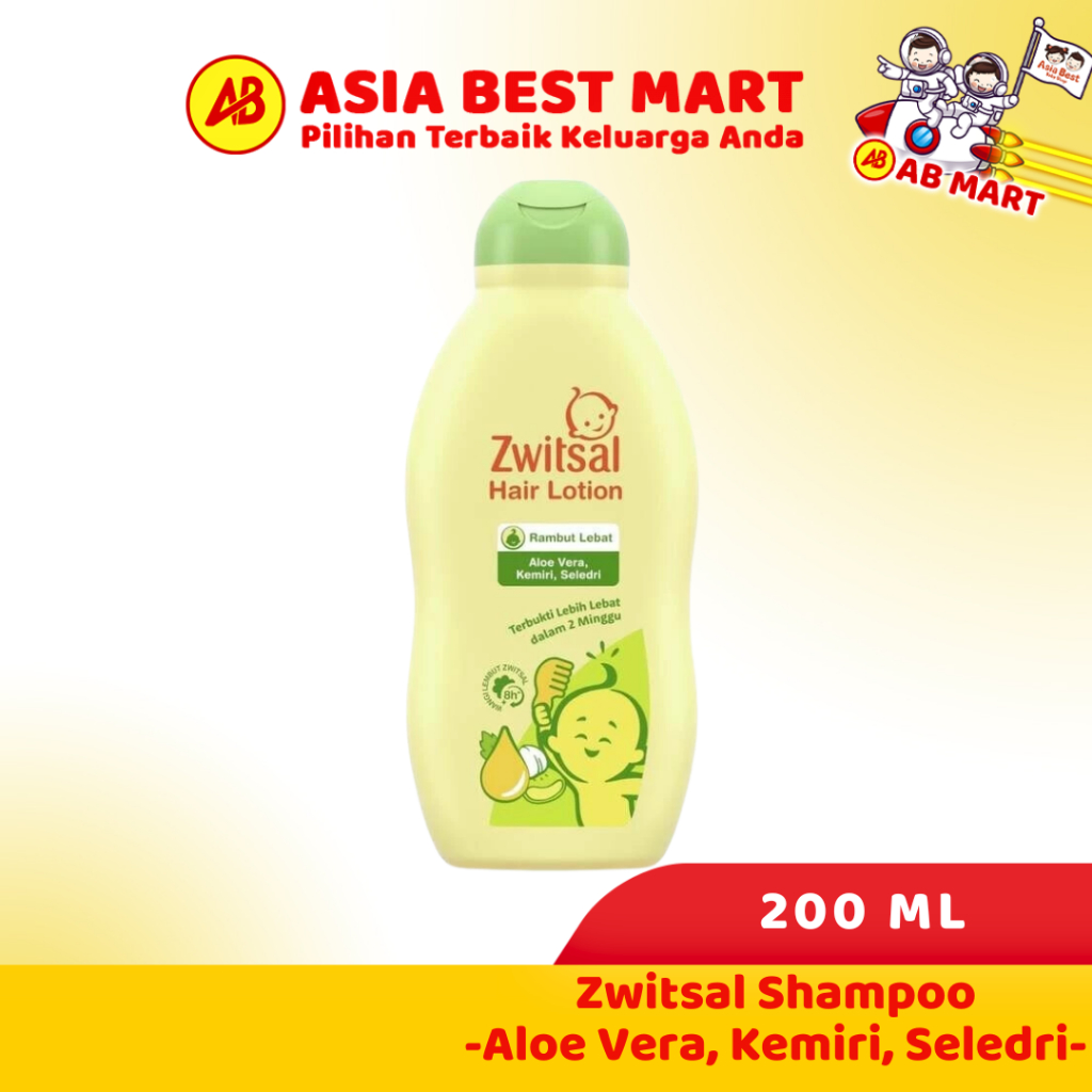 Jual Zwitsal Baby Hair Lotion AVKS 100ml/200ml Aloe Vera Kemiri