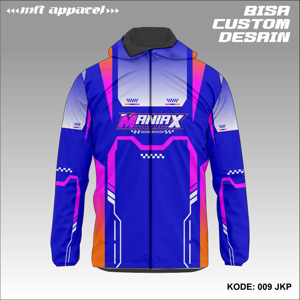 Jual Jaket Racing Custom Design Edit Nama & Nomor Bisa Reques Desain ...
