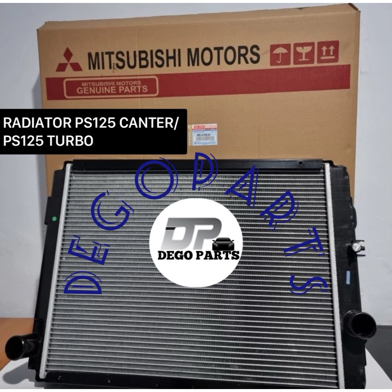 Jual RADIATOR ASSY PS 125 CANTER / PS 125 TURBO ASLI DENSO THAILAND ...