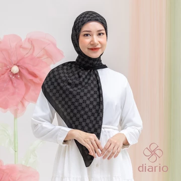 Diario Ultrafine Lily Scarf Kerudung Segi Empat