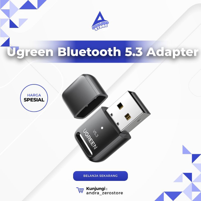 Jual Ugreen Bluetooth 5.3 Adapter Dongle receiver Bluetooth for PC ...
