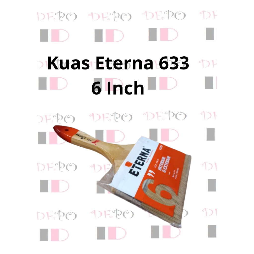 Jual Kuas Eterna 633 Cat Anti Minyak / Rontok | Shopee Indonesia