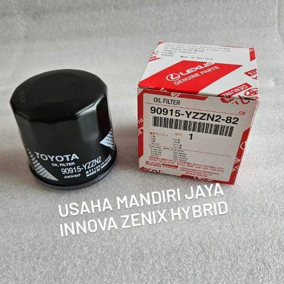 Jual FILTER OLI INNOVA ZENIX INNOVA HYBRID 90915-YZZN2-82325 | Shopee ...