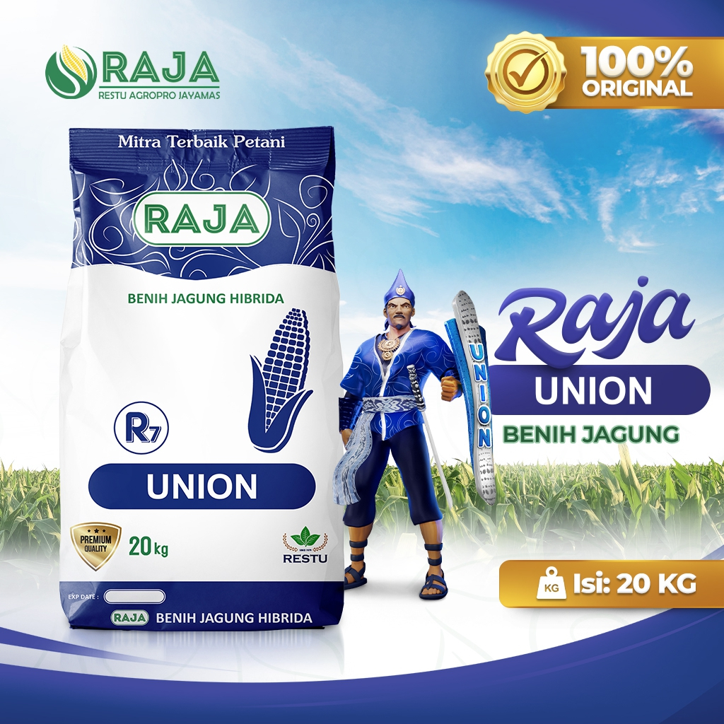 Jual Benih Jagung Hibrida Raja R7 Union - 20kg Sack | Shopee Indonesia