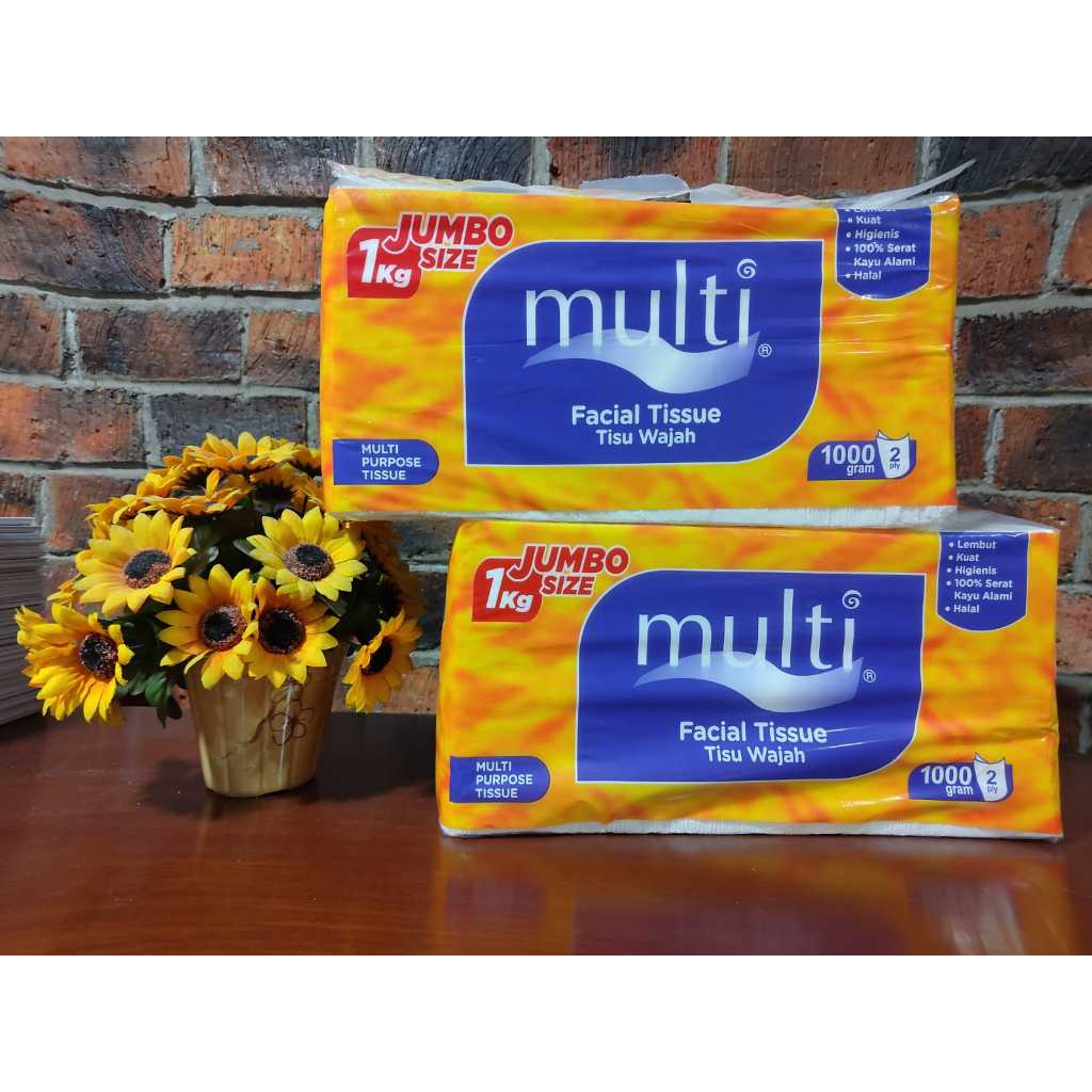 Jual Tisu Tissue MULTI 1000 gram KILOAN 2ply ISI LEBIH BANYAK PROMO ...