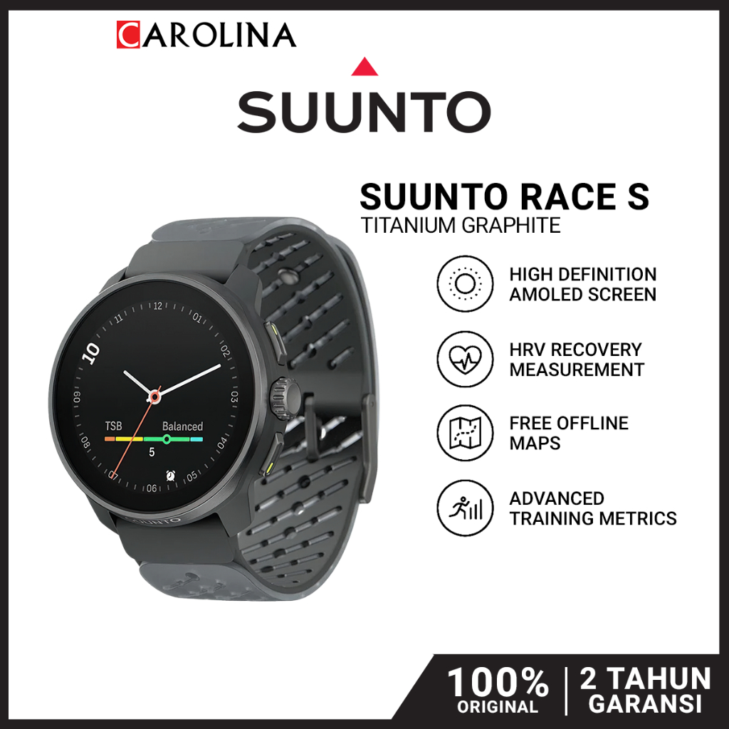 Jual Jam Tangan Unisex Suunto Race S Titanium Graphite Jual Jam Tangan Unisex Suunto Race S Titanium Graphite