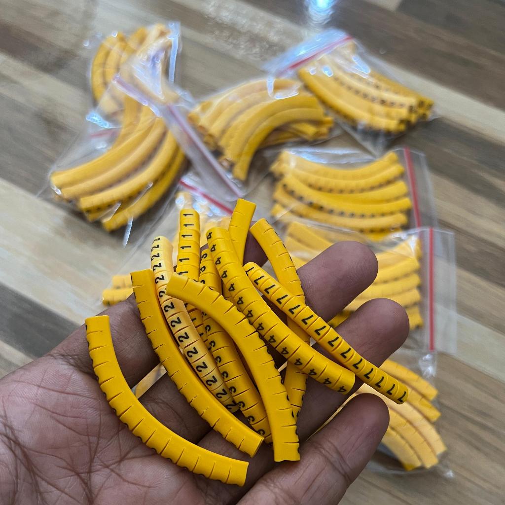 Jual Penanda Nomer Kabel MIC - Cable Marker - Nomer Kabel Snake - Kabel ...