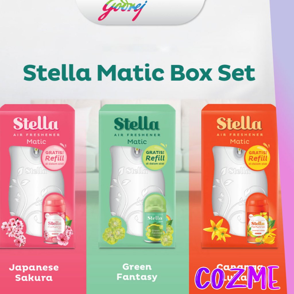 Jual Stella Air Freshener Matic Box Set Shopee Indonesia