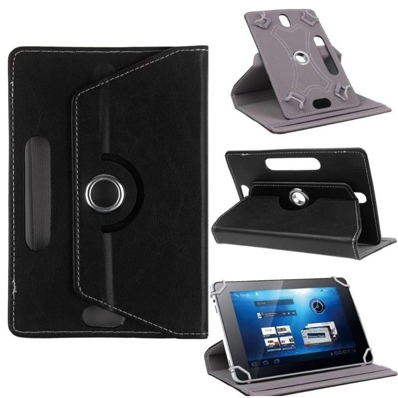 Jual Advan Tab A10 10.1 Inch Rotary Case Leather Flip Casing Rotating ...