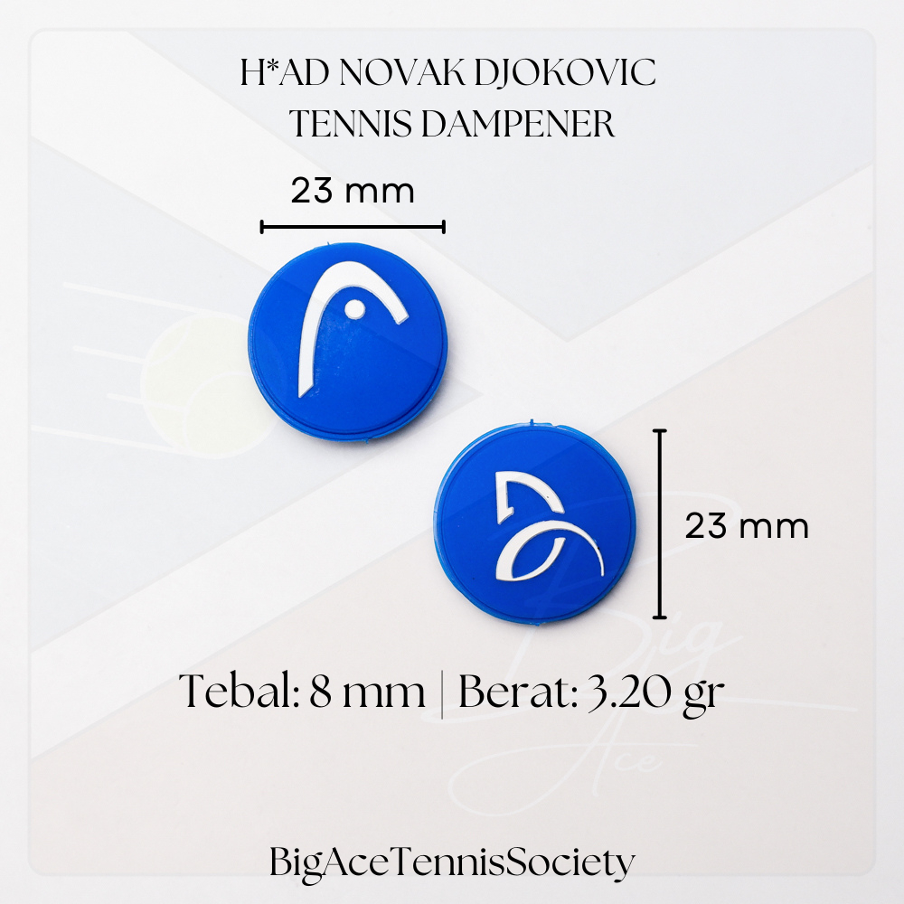 Jual BATS - Tennis Dampener Peredam Raket Tenis H*AD Novak Djokovic ...