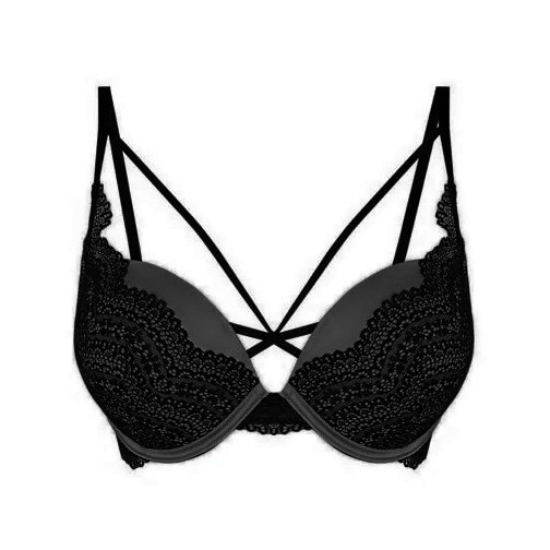 Jual Bra Maximise Star Strappy Full Black | Shopee Indonesia