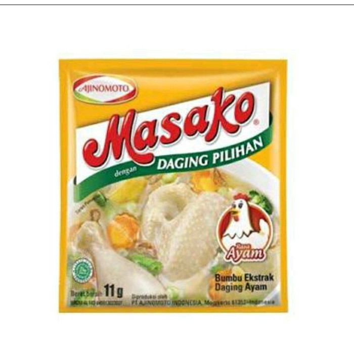Jual MASAKO rasa AYAM & SAPI berbagai varian ukuran | Shopee Indonesia