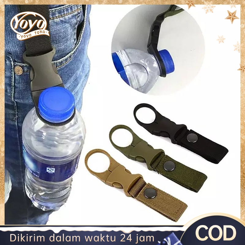 Jual Portable Pengait Botol Minum Backpack Botol Tegoni Buckle Hook ...