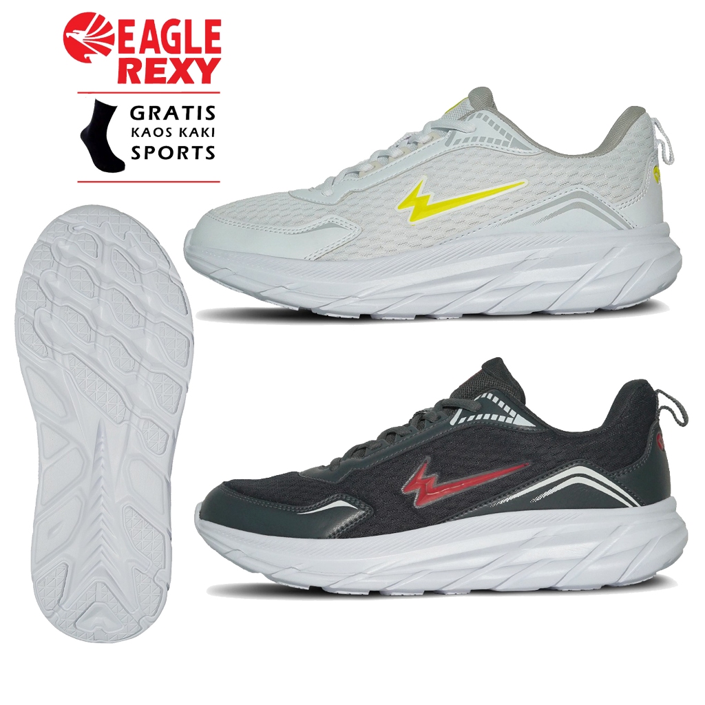 Jual Sepatu Lifestyle Running Lari Eagle Rexy Original Sepatu Running ...