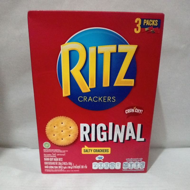 Jual Ritz Crackers Original 300g | Shopee Indonesia
