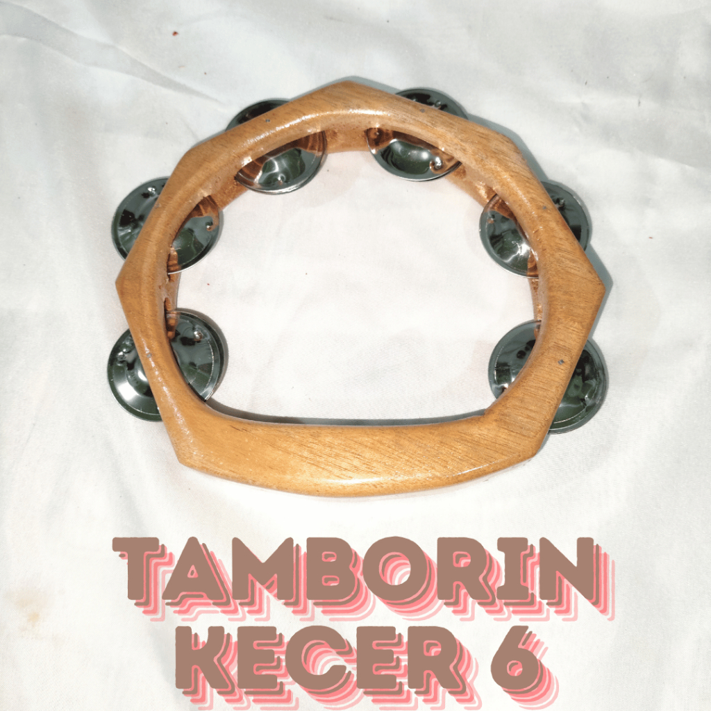 Jual Tamborin Kecer 6 Bahan Kayu Mahoni dan Logam Anti Karat | Shopee ...